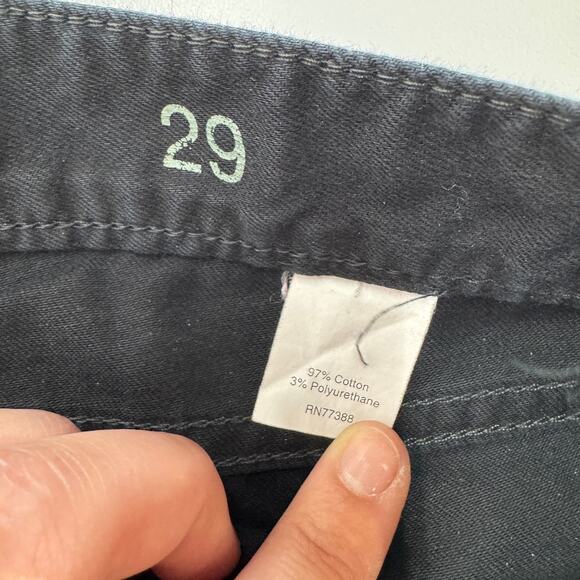 J.Crew Jeans Womens 29 Black Leggy Denim Skinny‎ Mid Rise Cotton - Picture 7 of 10